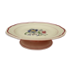 Flat on peedouche in earthenware of Gien model Savoie diam 24.5 cm