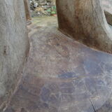 African wooden stool
