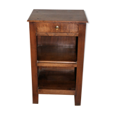 Dark oak side/bedside table