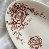 Oval ironstone dish "Joinville" KG Lunéville