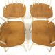 Set of 4 "Fanett" chairs in teak by Ilmari Tapiovaara, Sweden, 1960.