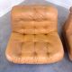 Ensemble de fauteuils en cuir vintage, années 1970