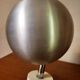 Erco wall or ceiling lamp in brushed aluminum