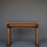 Table d'appoint ou bureau constructiviste vintage en chêne, années 1930