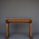 Table d'appoint ou bureau constructiviste vintage en chêne, années 1930