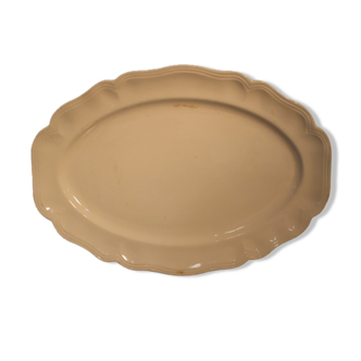 Oval dish "SARREGUEMINES"