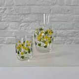 Service à boisson peinture fait main