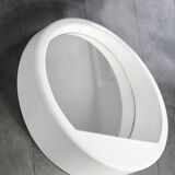 "Space age" mirror, resin, 70s