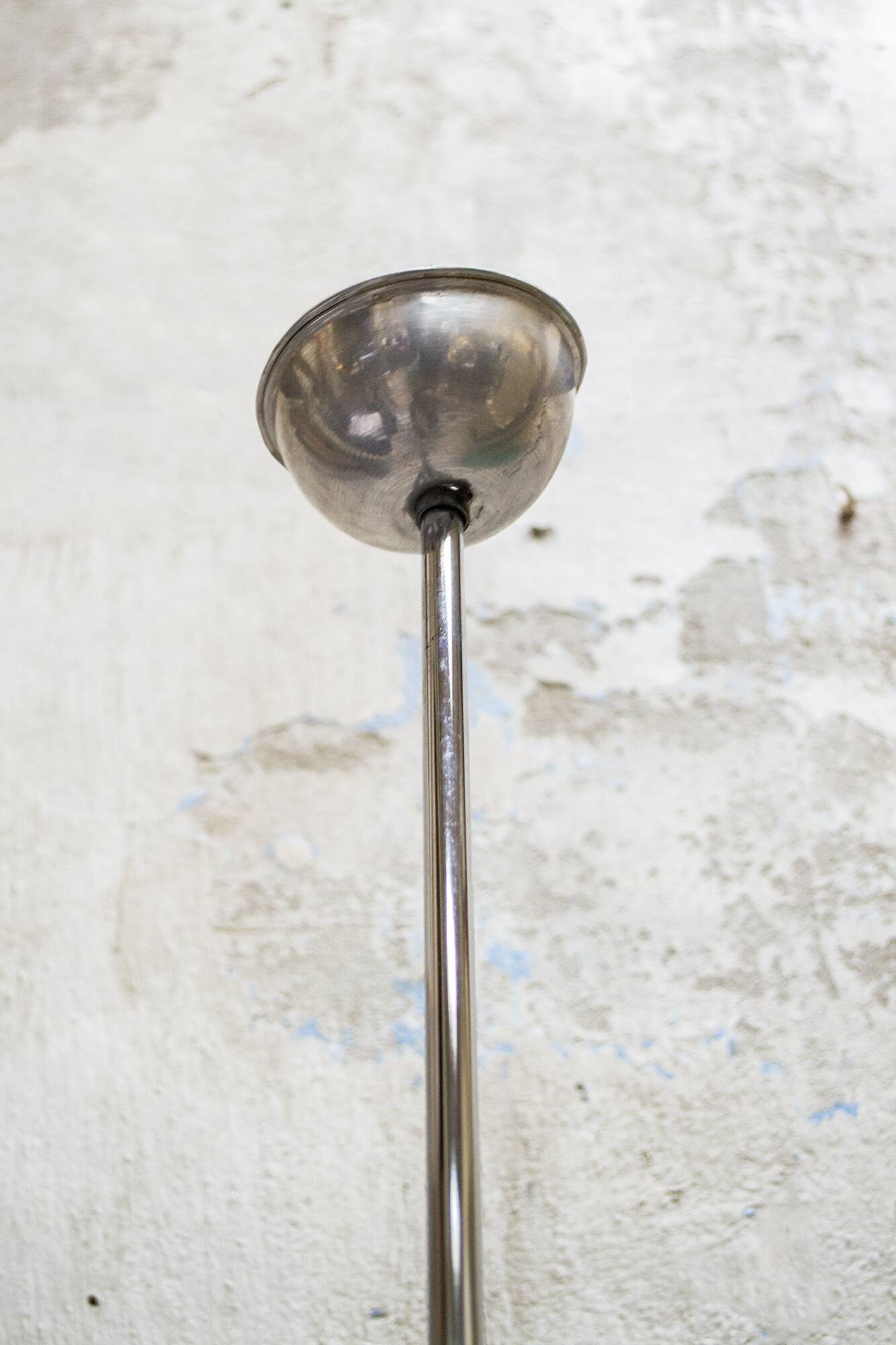 Lampe de plafond en acier par Francesco Fois pour Reggiani, Italie, 1960s