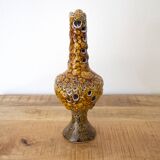 Vintage Fat Lava Cyclops Pitcher Vase, French Mid-Century Ceramics