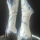 Sculptural ceramic vase Alpho (Alphonse Mouton) 24 cm