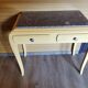 Console art déco marbre gris
