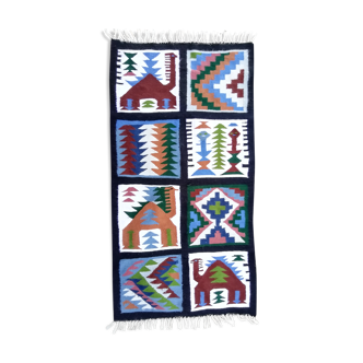 Wool rug - 97x50cm