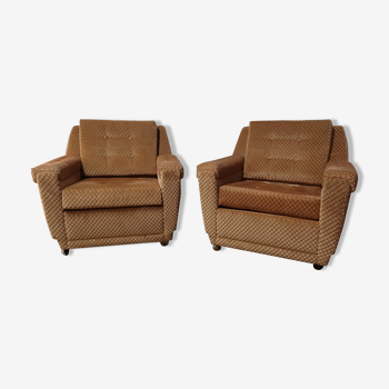 Pair of armchairs, 1950