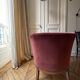 Paire de fauteuils tonneau