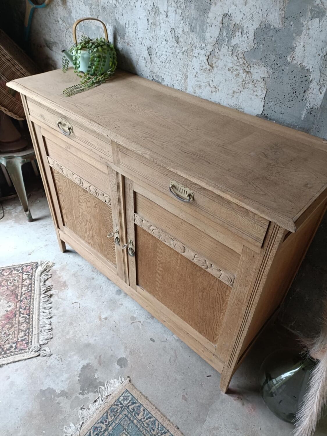 Wooden sideboard