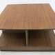 F.Lli Saporiti Mid-Century Modern Italian Walnut Coffee Table, 1960s