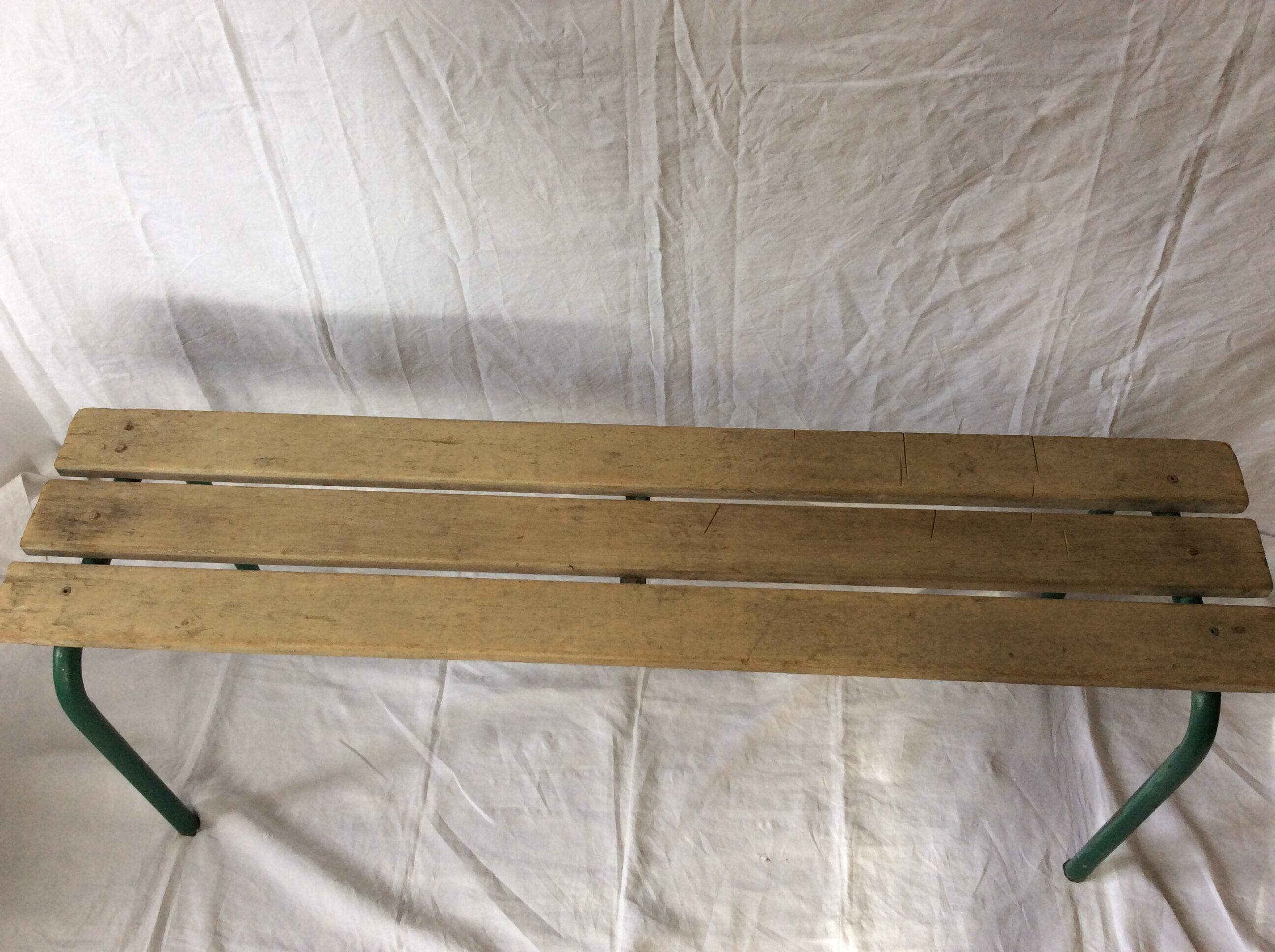 Banc d'école vintage