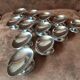 Set of stainless steel spoons