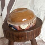 Painted terracotta bowl