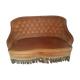 Two-seater sofa toad style