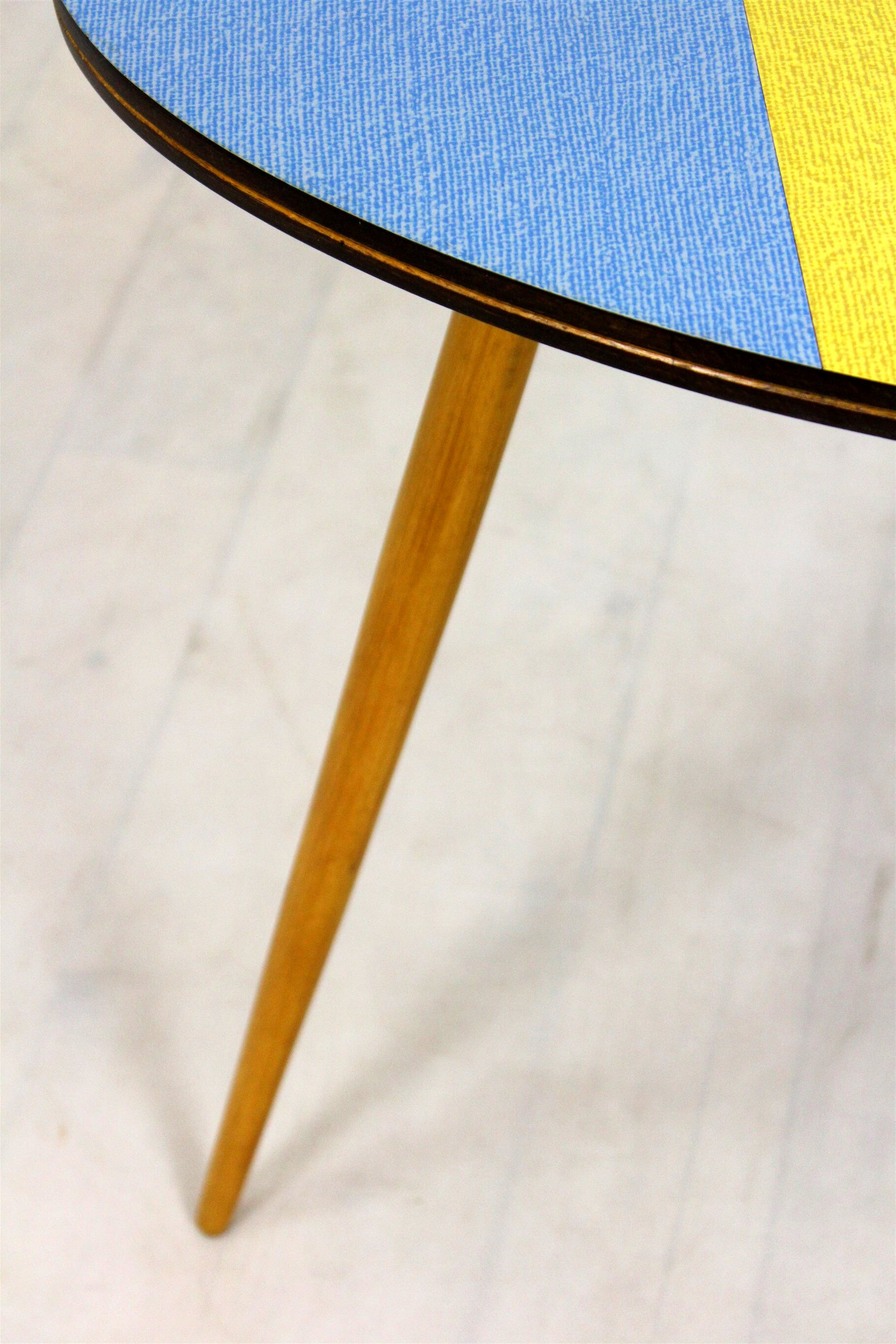 Formica coffee table from Drevopodnik Brno, 1960