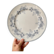 Large round dish 1900 “Réaumur” earthenware from Lunéville