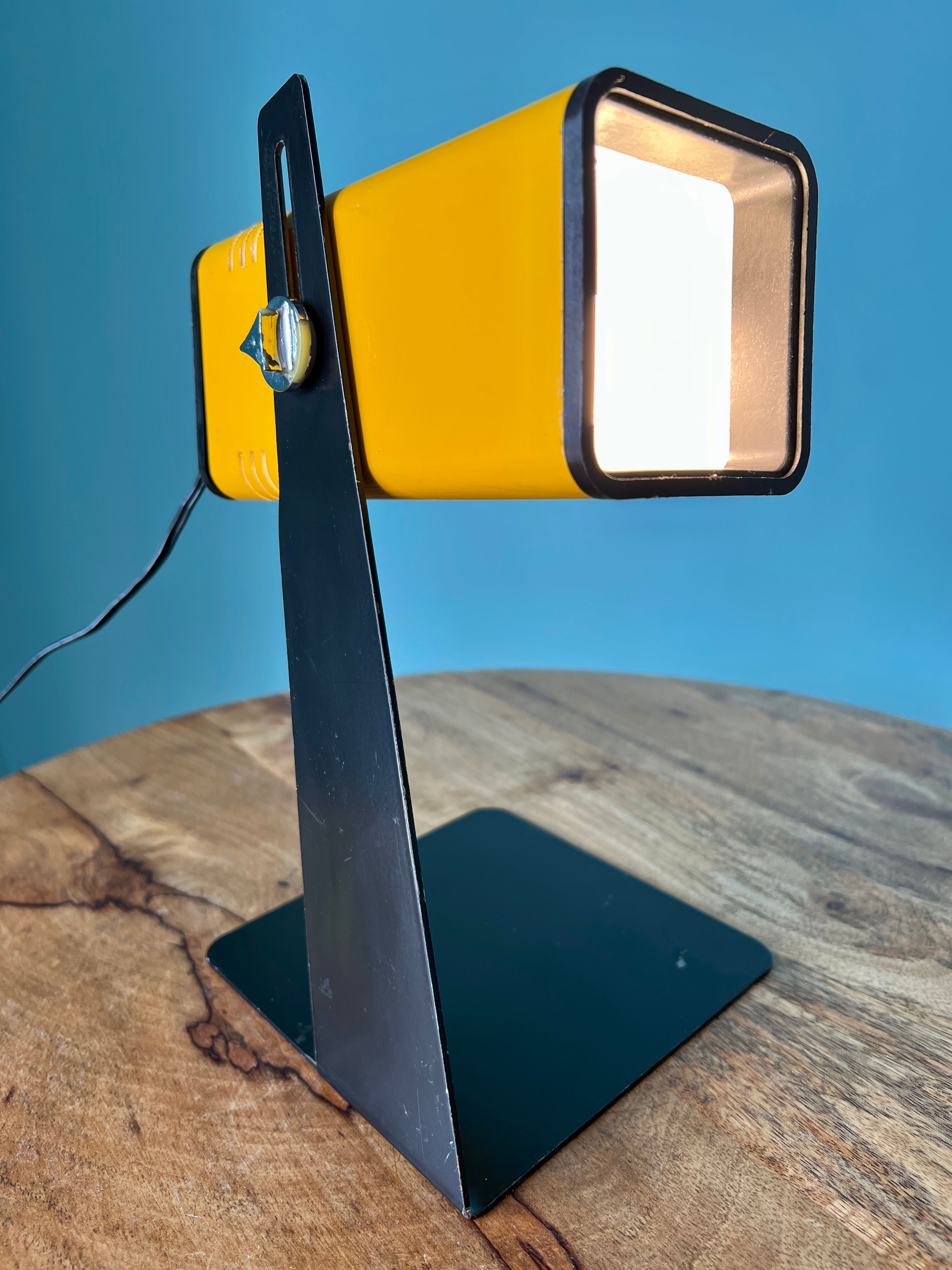70s vintage spotlight for apartment decoration