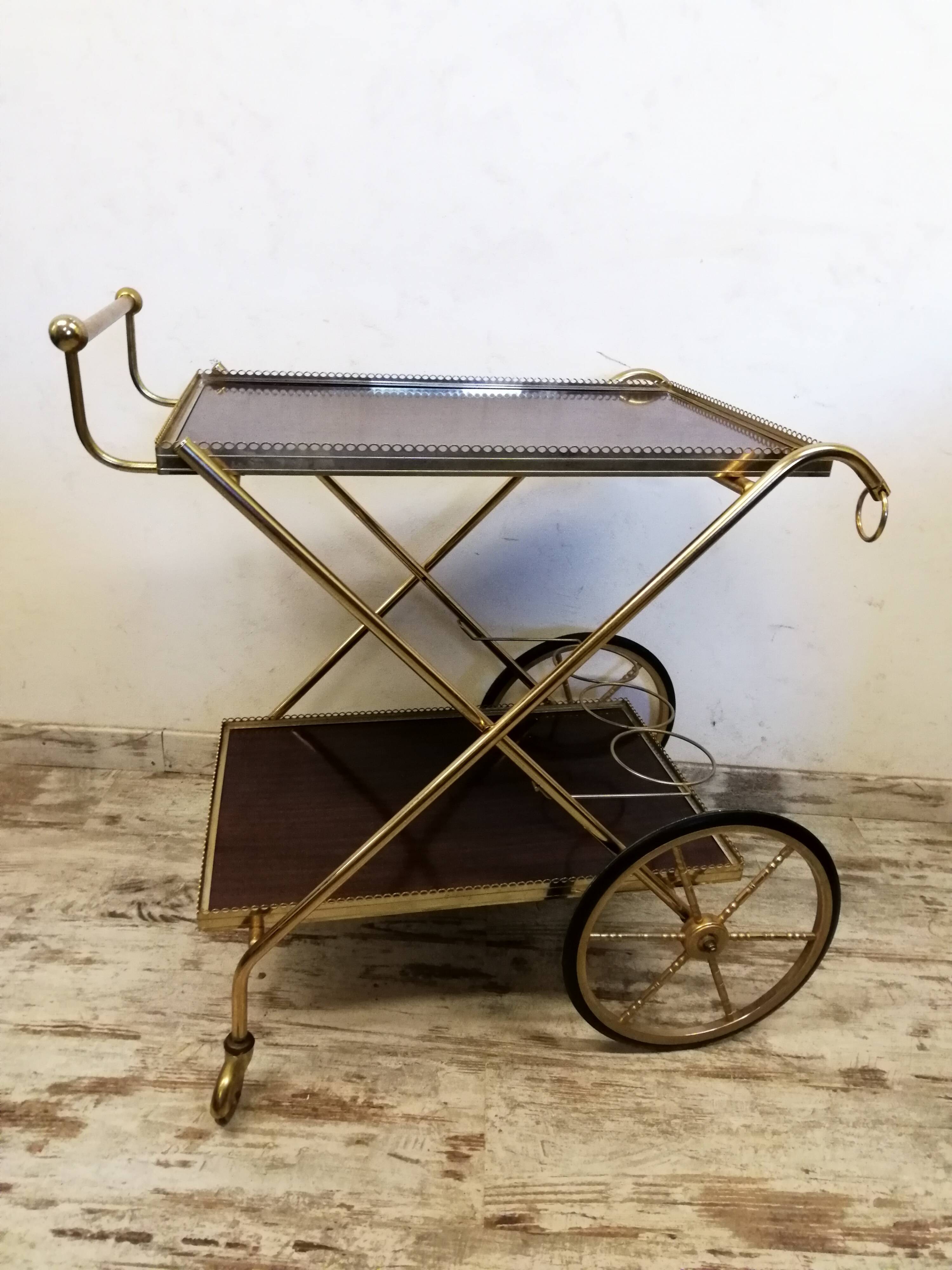 Vintage rolling trolley