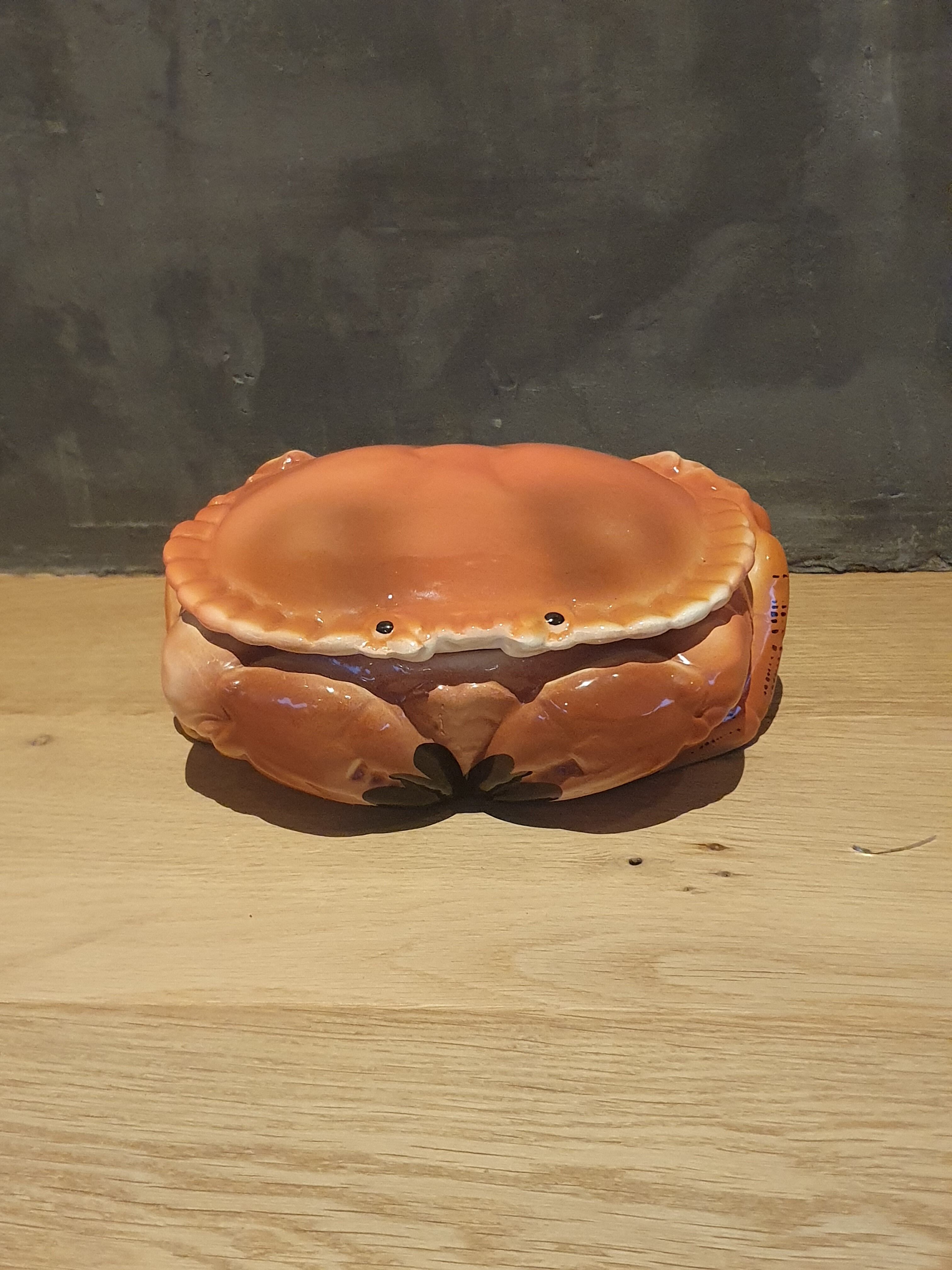 Earthenware crab terrine