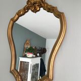 Gilded style mirror, 61x39 cm
