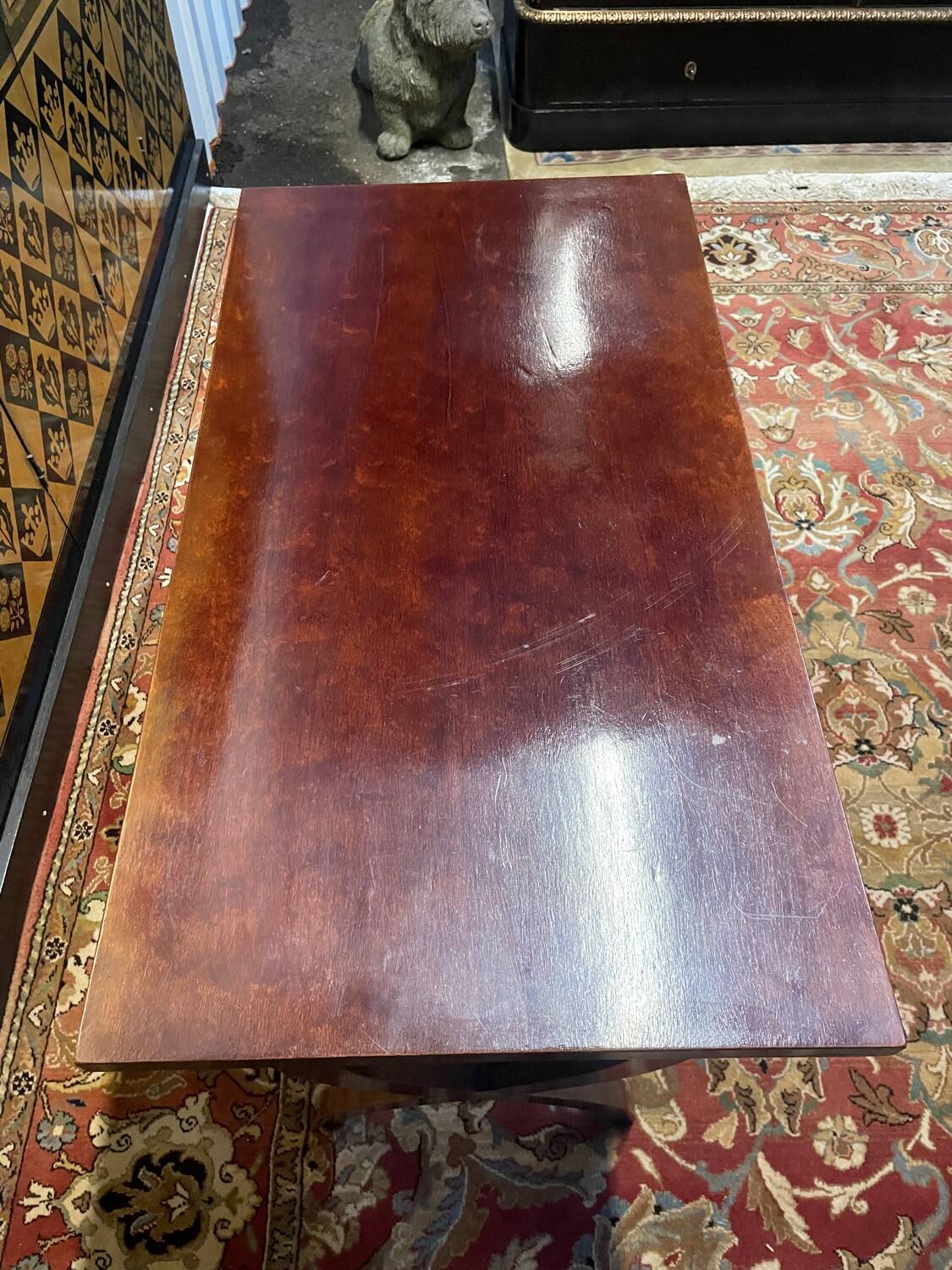 Coiffeuse Empire en acajou