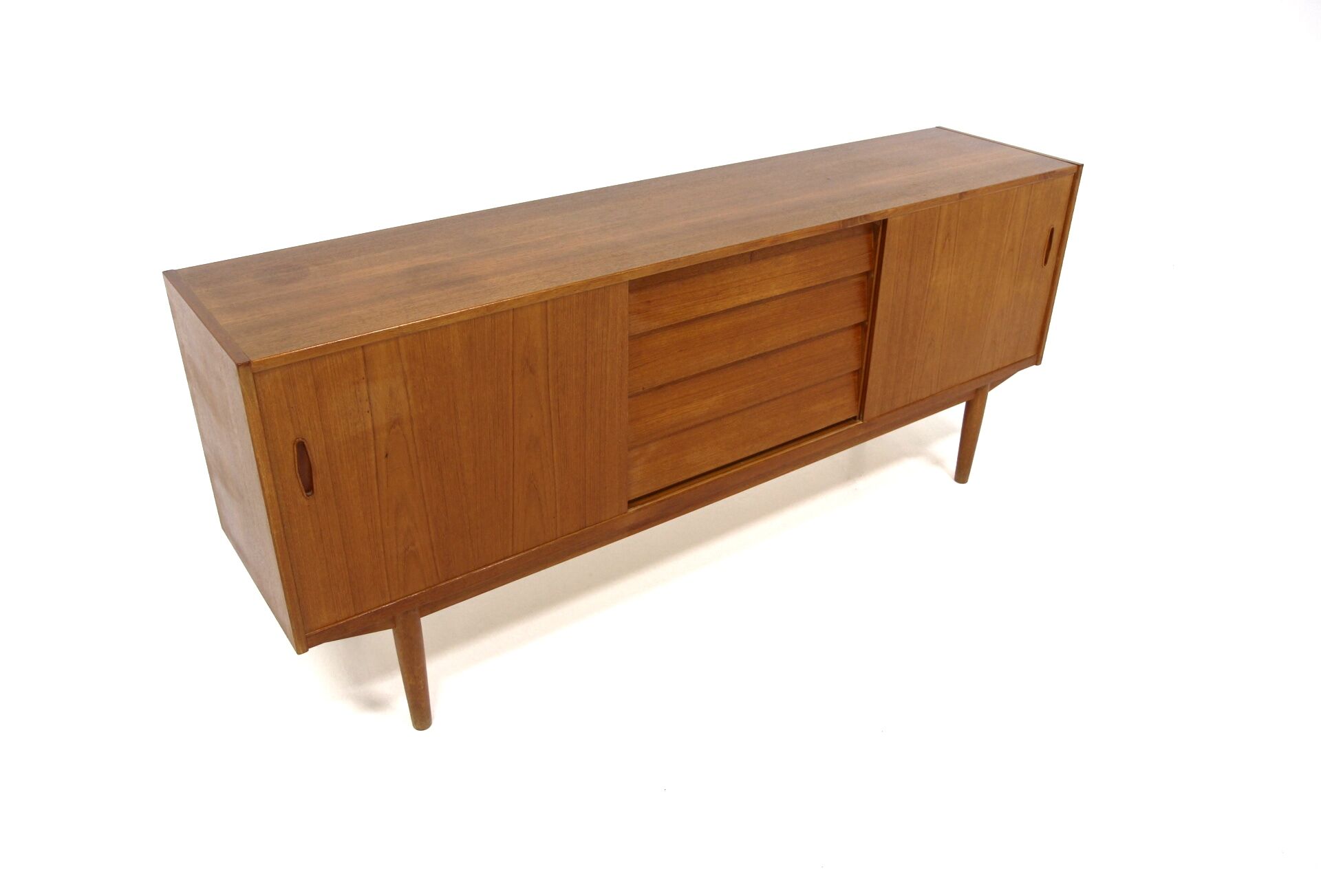 Scandinavian teak enfilade "Trio", Nils Jonsson, Troeds, Sweden, 1960