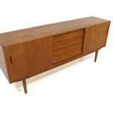Scandinavian teak enfilade "Trio", Nils Jonsson, Troeds, Sweden, 1960