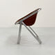 Plona camel leather chair by Giancarlo Piretti for Anonima Castelli, 1970