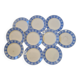 Old Badonvillers dessert plates