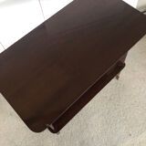 Service on wheels in Vintage varnished wood
