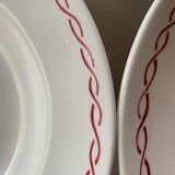 Badonviller vintage soup plates