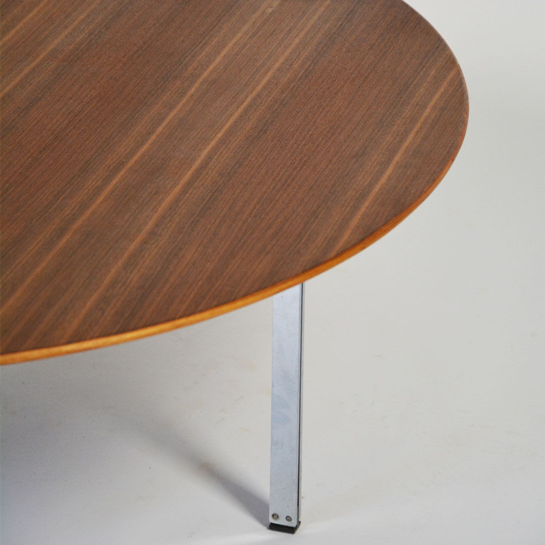 Florence Knoll Parralel Bar walnut coffee table for Knoll International
