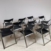 Chaises P08 pliantes par Justus Kolberg pour Tecno 1991