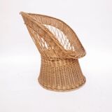 Corolla chair in rattan
