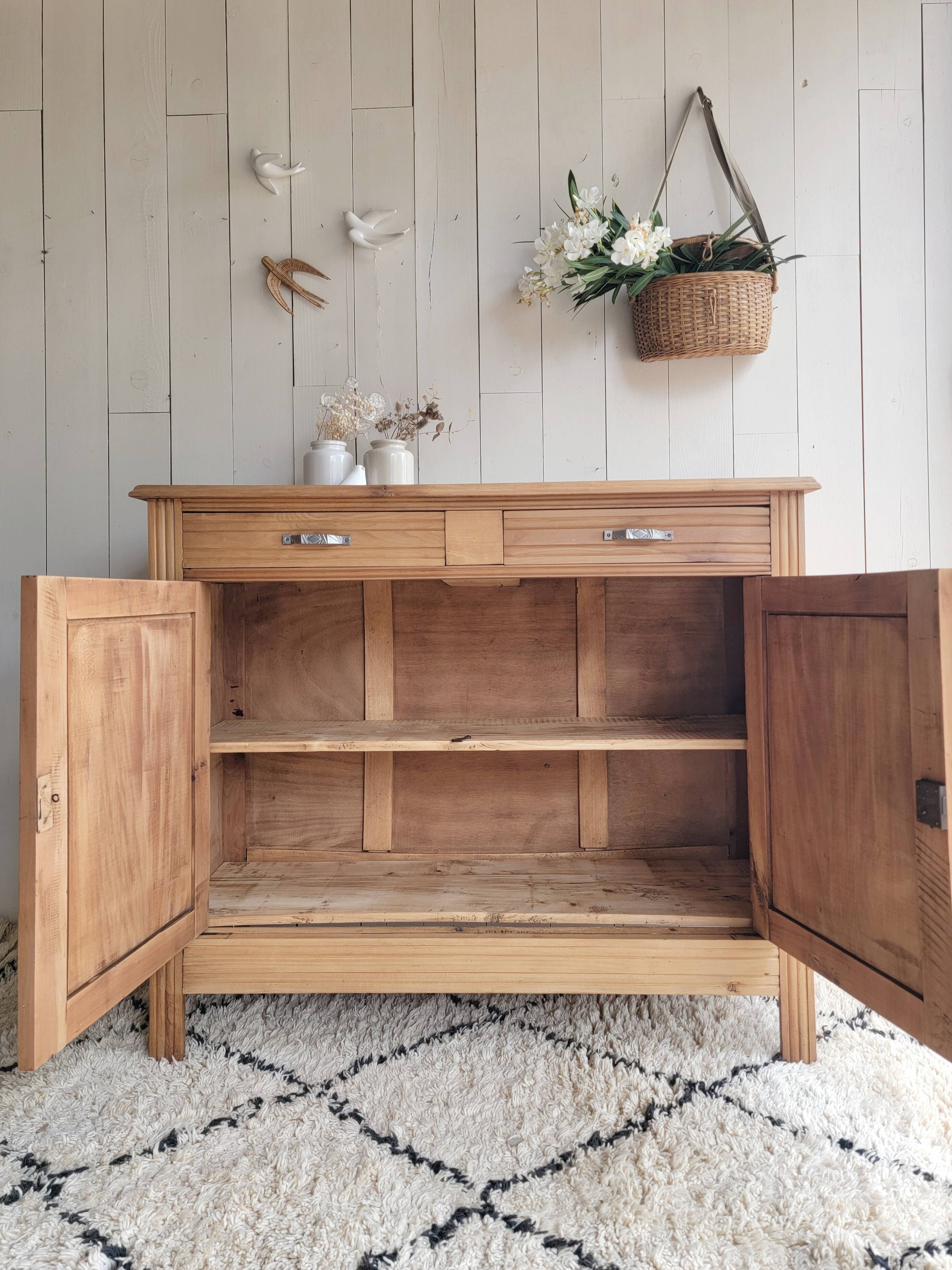 Antique art deco sideboard completely renovated