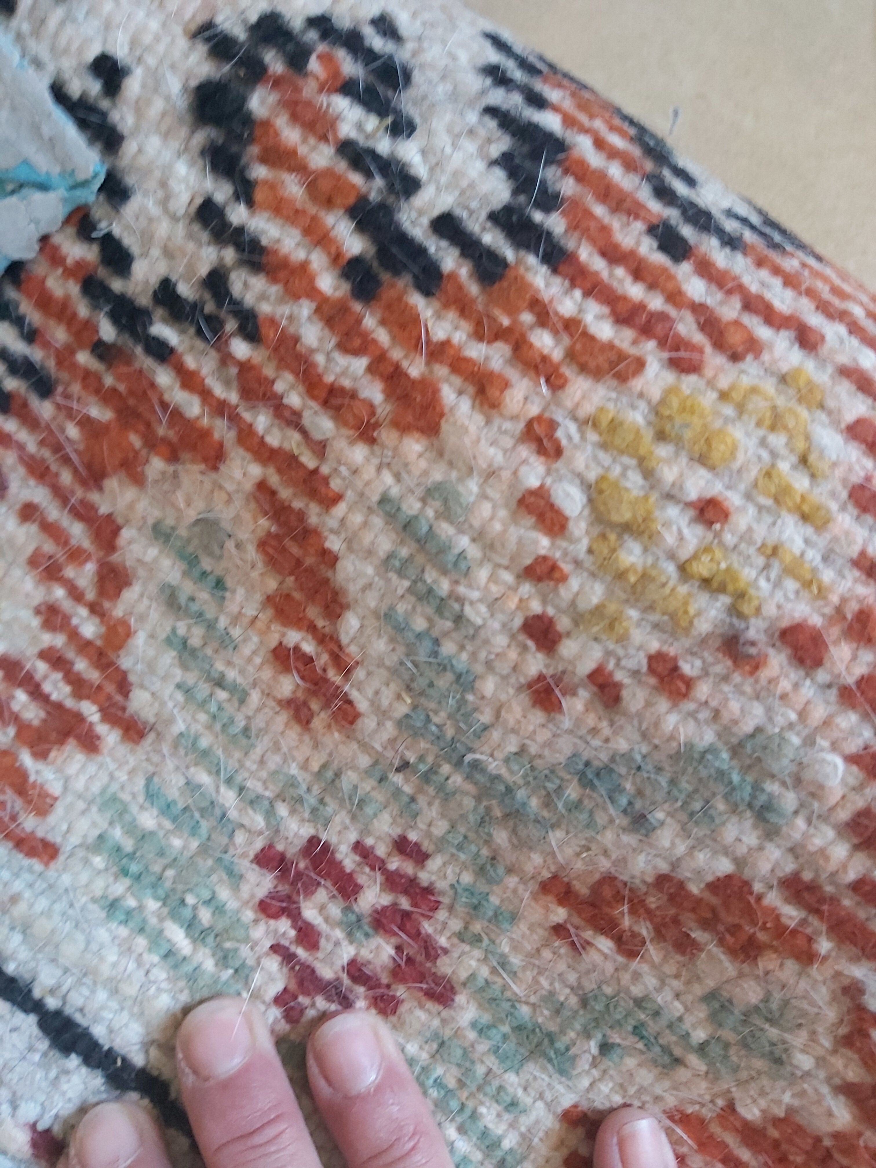 Vintage Marmoucha Moroccan carpet 152x82cm