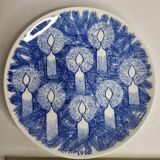 Gustavsberg Christmas plate "Jultallrik 6", design Sven Jonson, 1976, limited edition, 20 cm