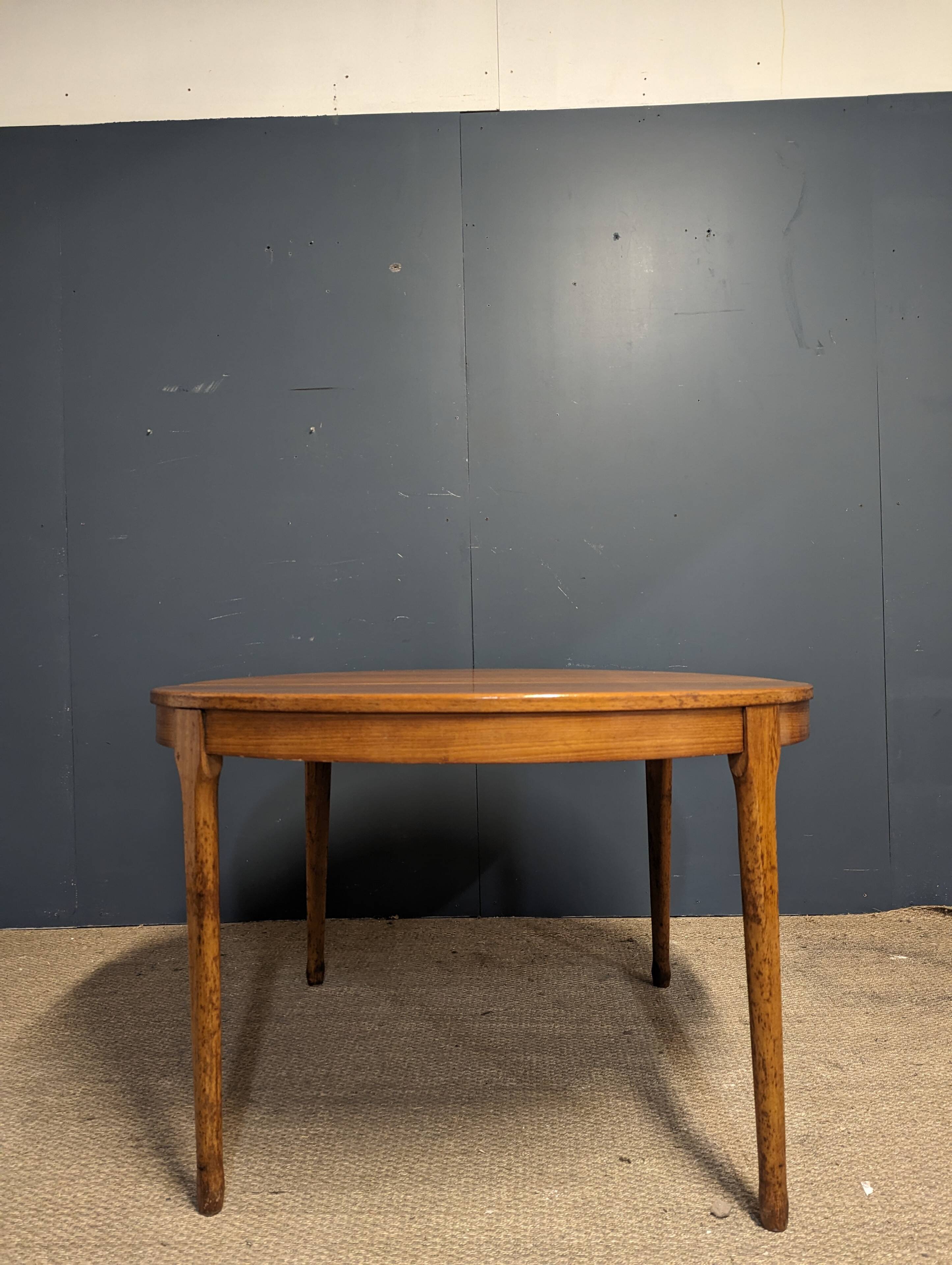 Scandinavian teak dining table