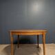 Scandinavian teak dining table