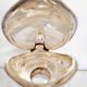 Crystal and silver wine decanter