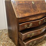 18th Century Marquetry Sloping Desk