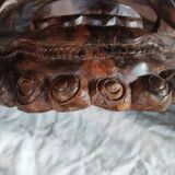 Ancien masque sculpture Indonésie palissandre