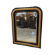 Miroir Louis Philippe noir et or
